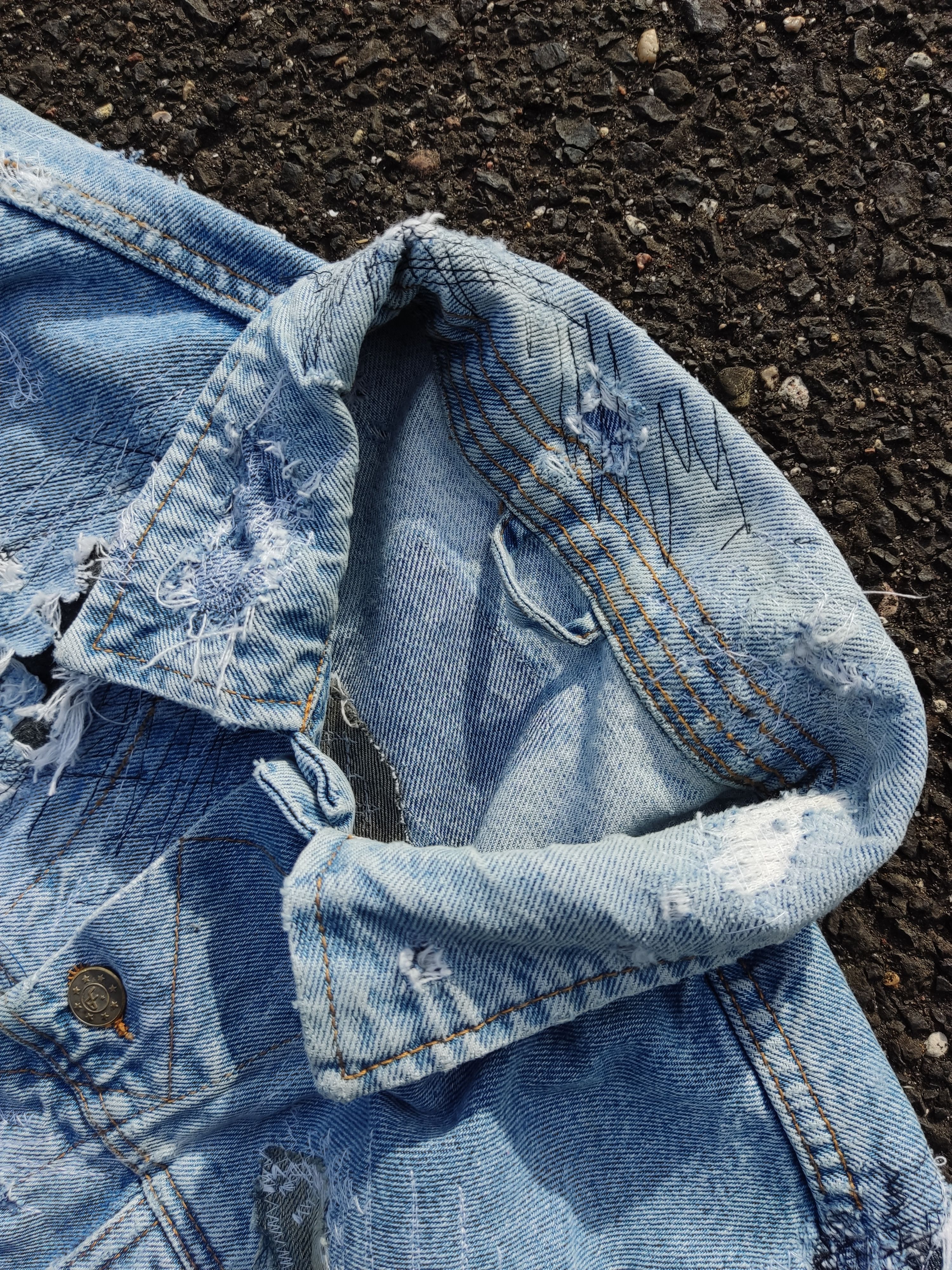 Kapital × Kapital Kountry Kapital Boro Inspired Jacket Distressed Patchwork Repaired Size US L / EU 52-54 / 3 - 13 Thumbnail