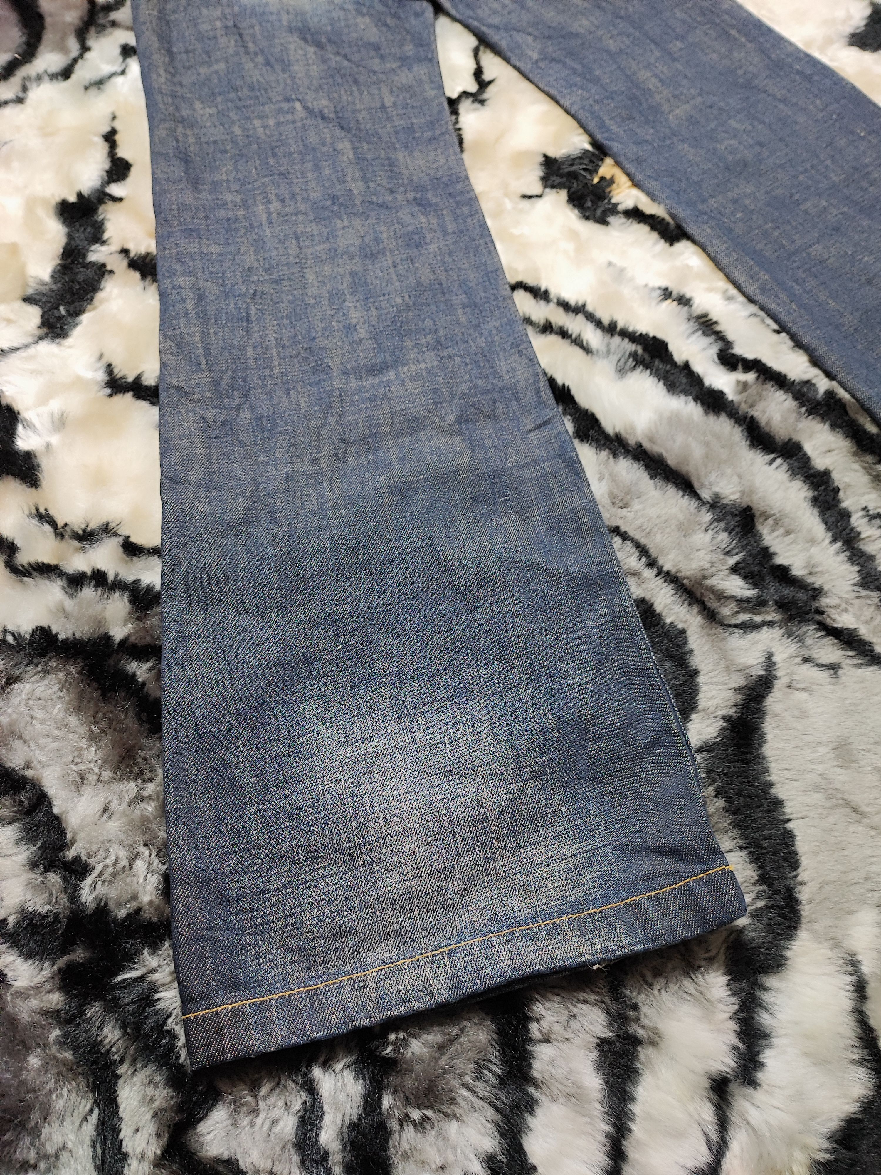 If Six Was Nine × Japanese Brand × Le Grande Bleu (L.G.B.) Flare Bootcut Sweet Camel Rusty Dungarees Deadstock Size US 28 / EU 44 - 13 Thumbnail