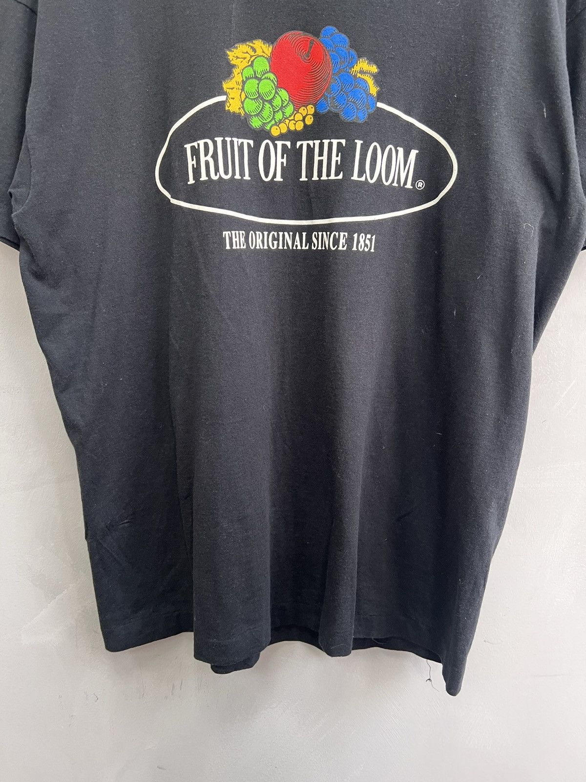 Fruit Of The Loom VINTAGE 90s 80s FRUIT OF THE LOOM TEE HOODIE KANYE VIBE Size US L / EU 52-54 / 3 - 5 Thumbnail