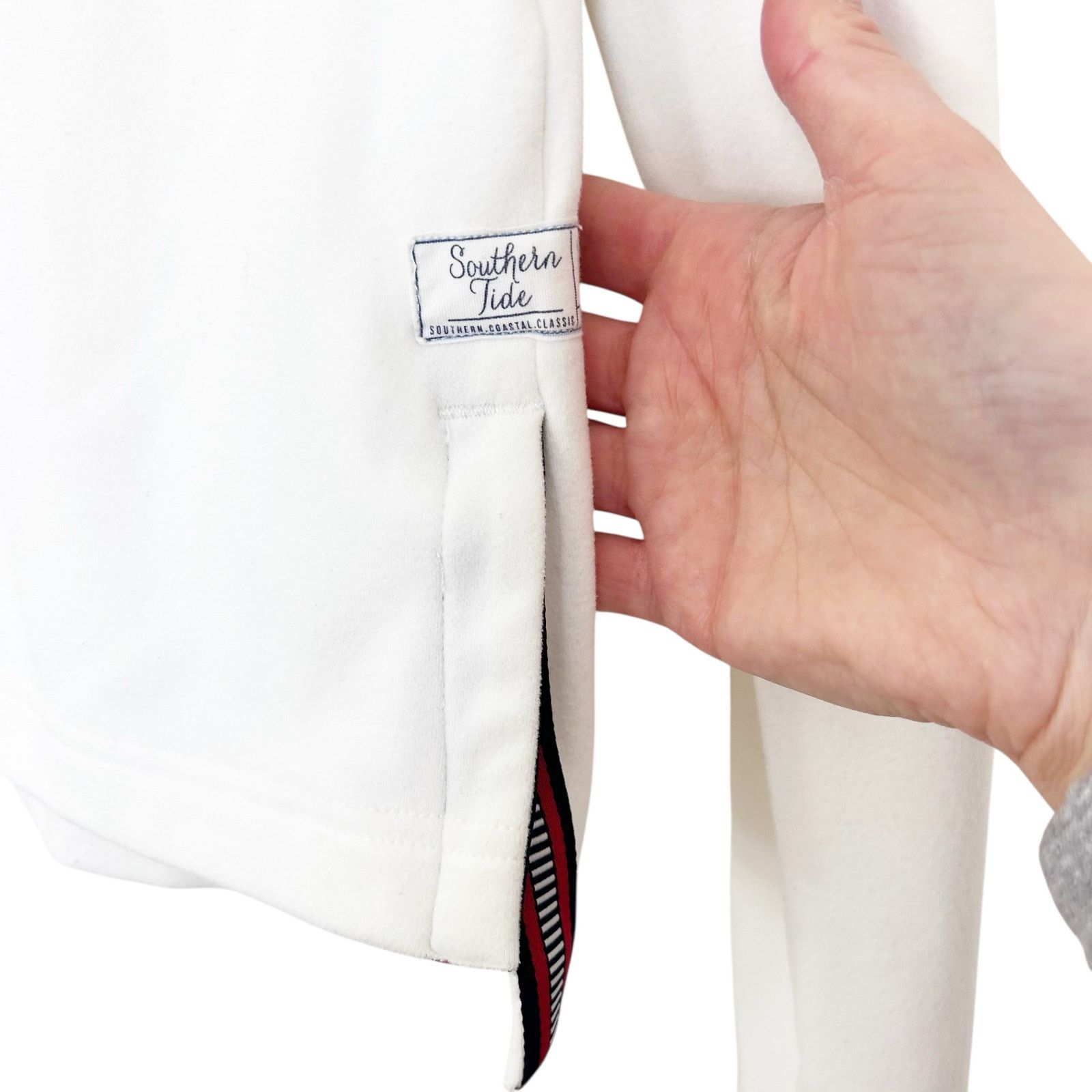 Southern Tide Southern Tide Bristol White Hoodie Sz S Size S / US 4 / IT 40 - 3 Thumbnail