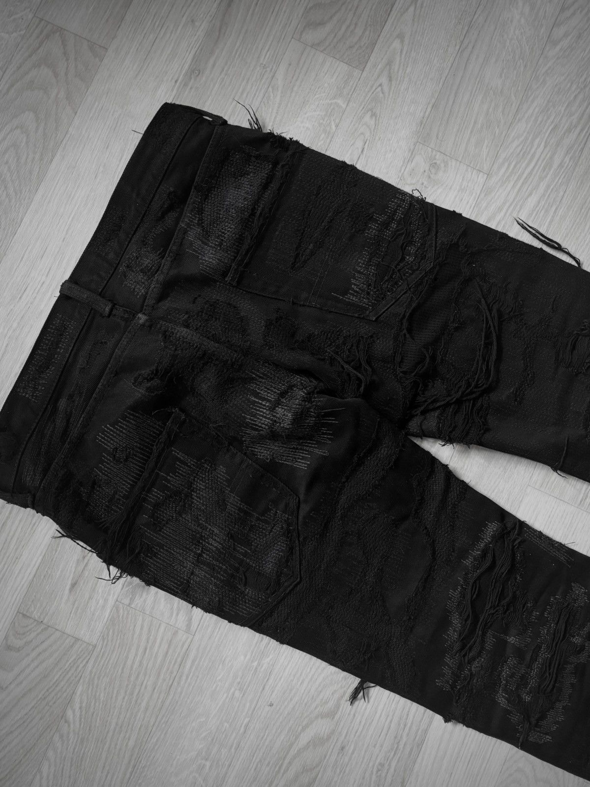 Undercover Undercover 85 Black Denim Size US 30 / EU 46 - 7 Thumbnail