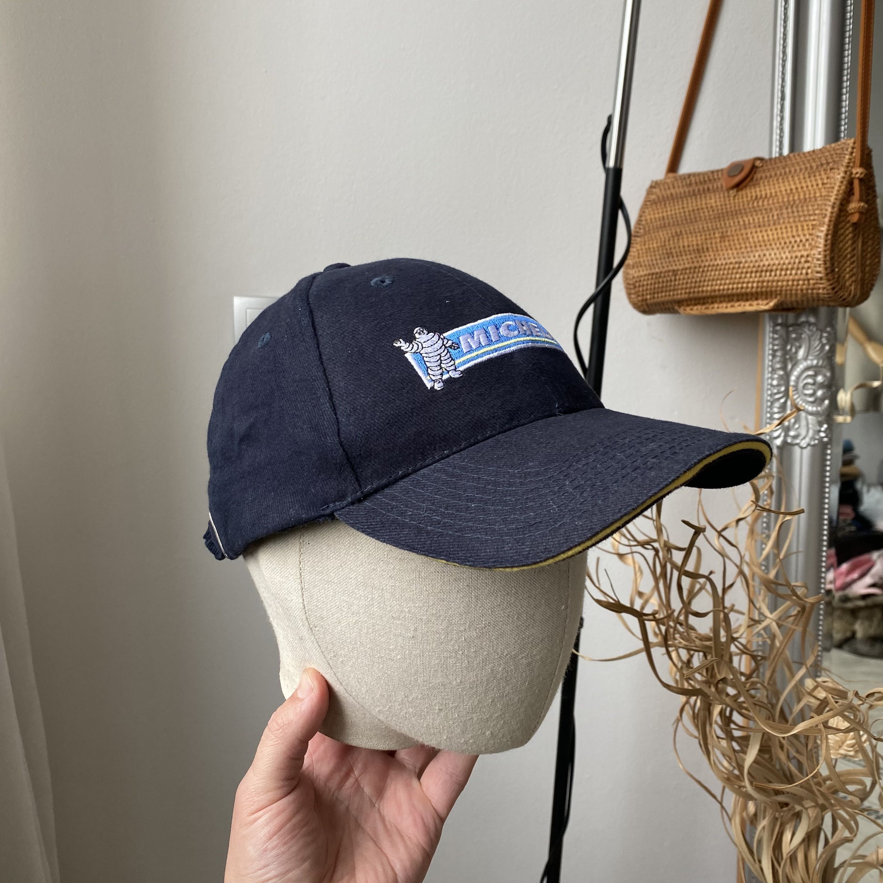 Ferrari 🏍️ Vintage F1 Racing Michelin Cap Dad Hat Ferrari Size ONE SIZE - 1 Thumbnail