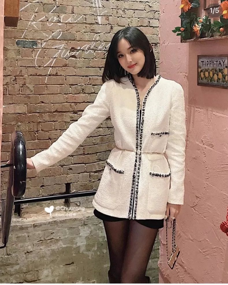 Chanel Chanel Roll-edged tweed coat Size XS / US 0-2 / IT 36-38 - 8 Thumbnail