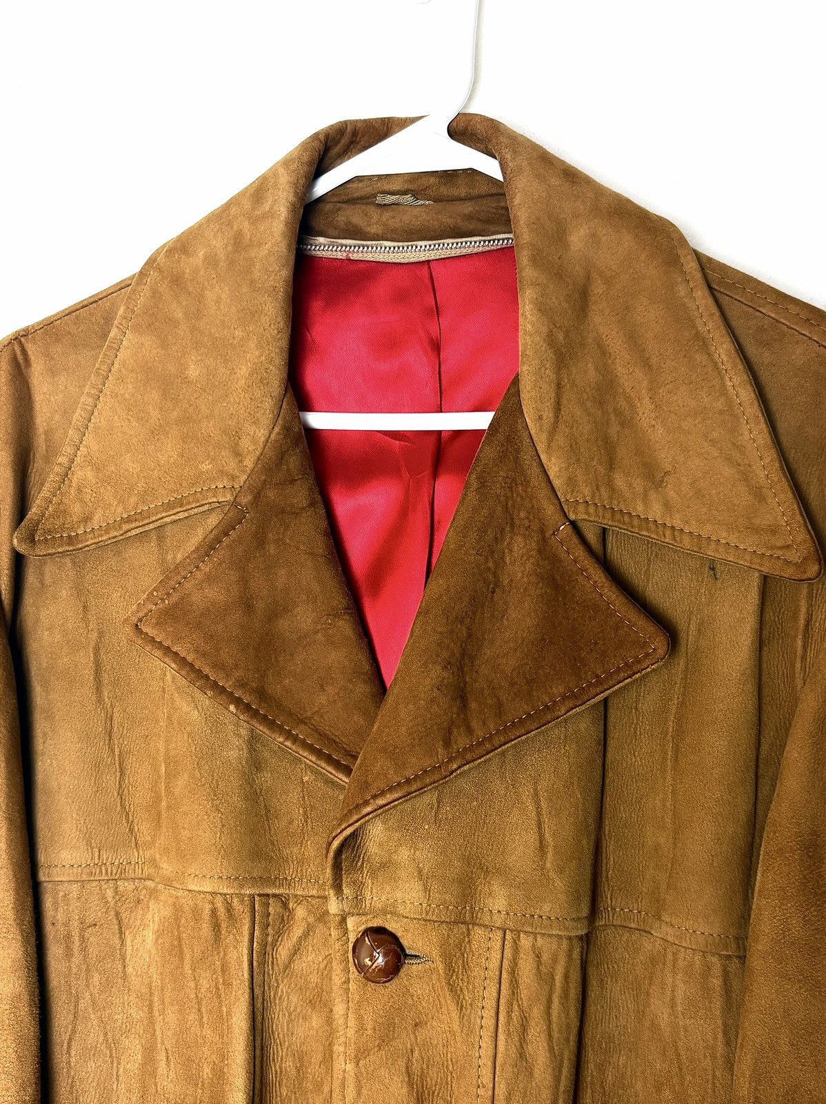 Genuine Leather Amalgamation Suede Leather Western Coat Size US L / EU 52-54 / 3 - 4 Thumbnail