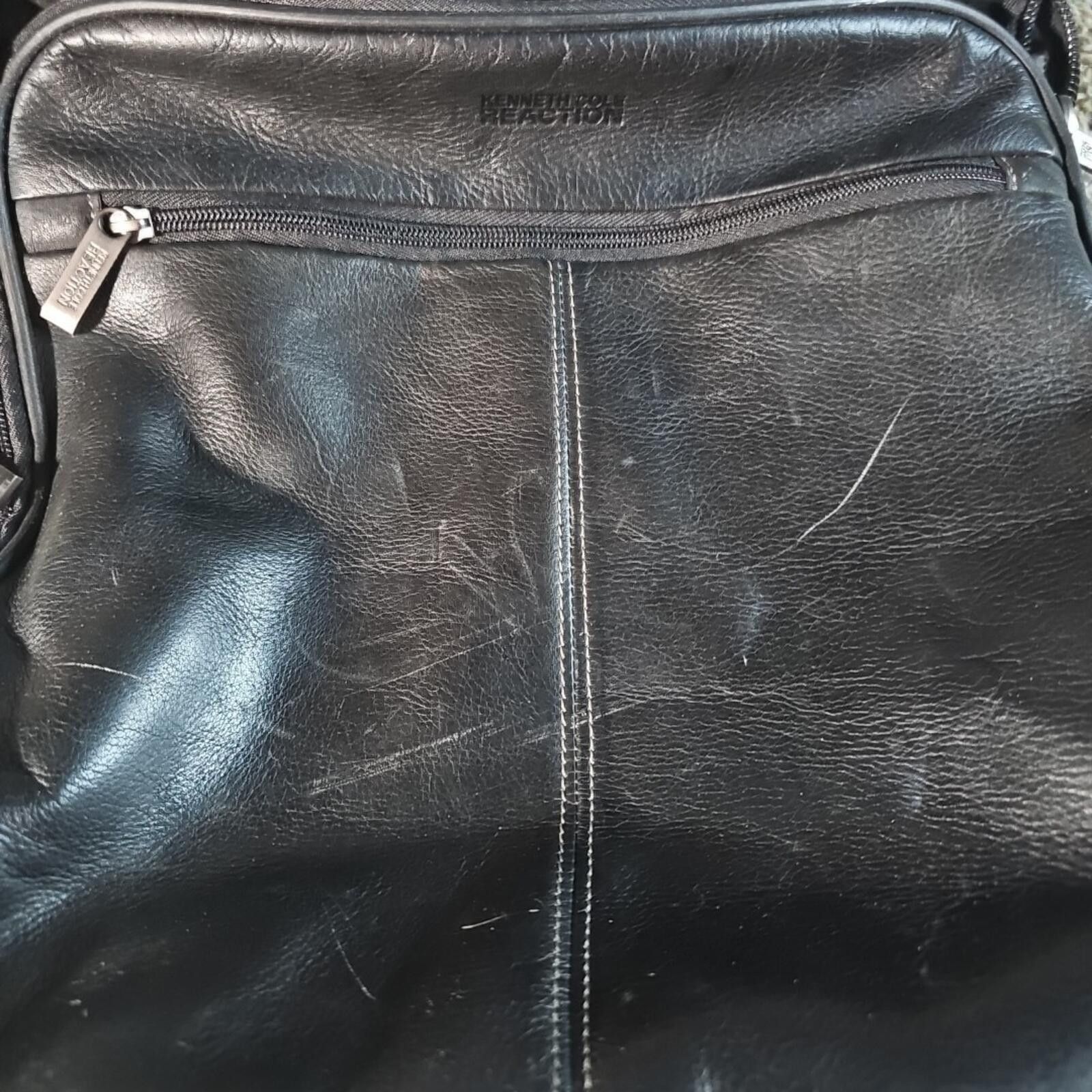 Kenneth Cole Kenneth Cole Model580675 Genuine Leather Backpack Laptop Bag Size ONE SIZE - 2 Thumbnail