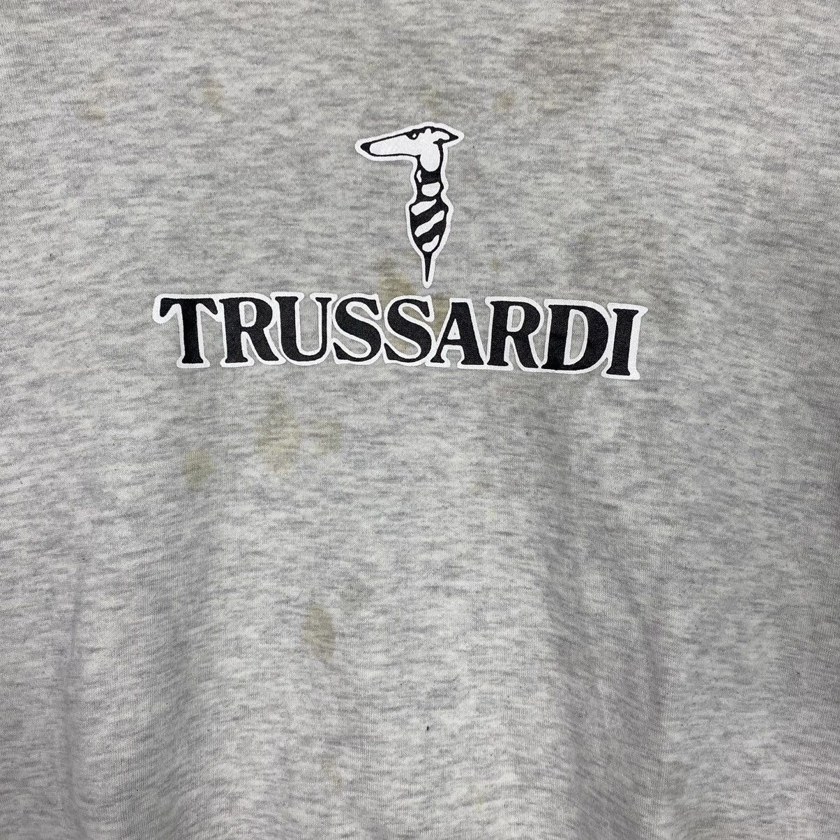 Japanese Brand 📌Vintage Sweatshirt Trussardi Big Logo Size US L / EU 52-54 / 3 - 13 Thumbnail
