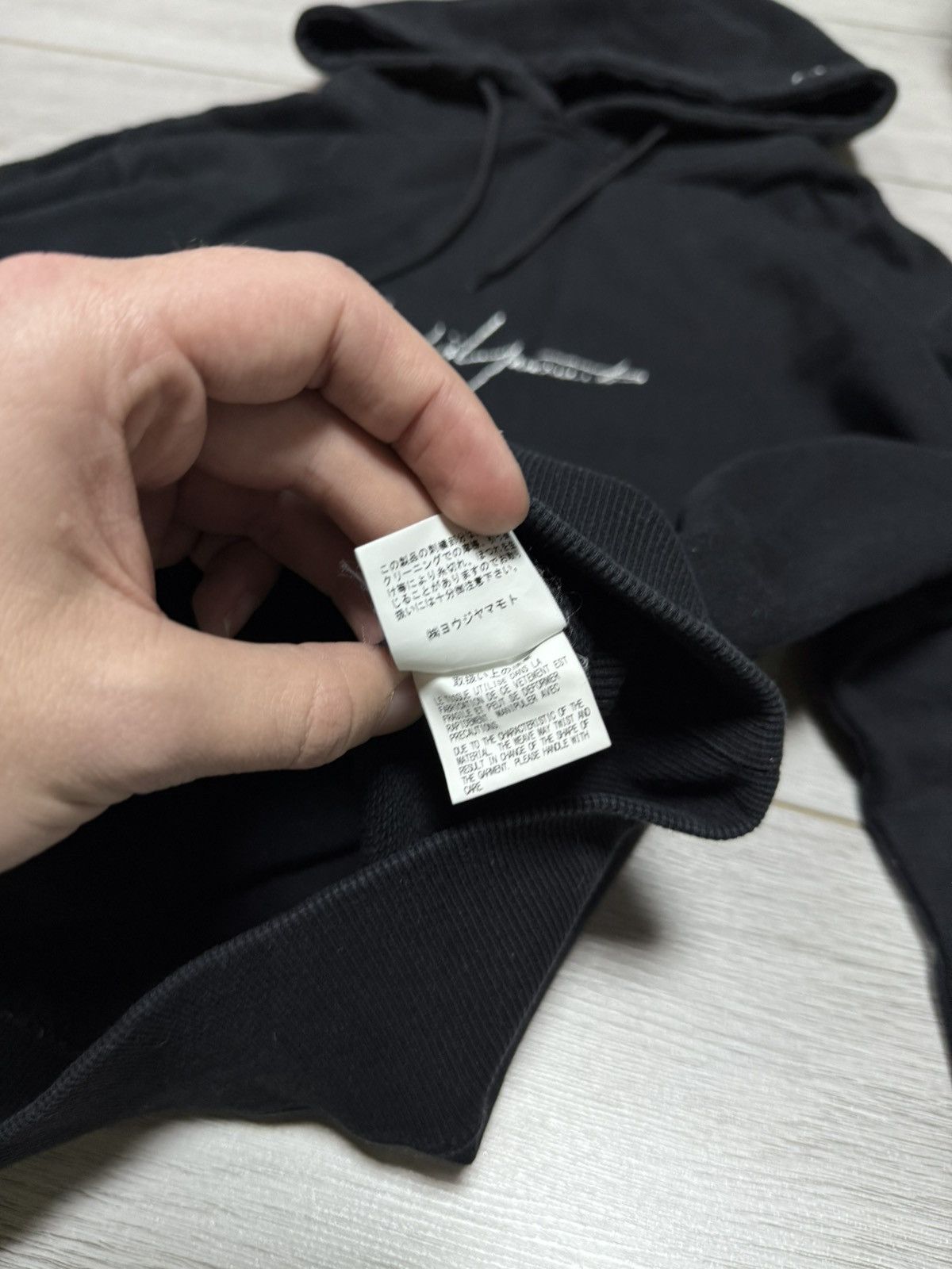 New Era × Yohji Yamamoto Yohji Yamamoto Pour Homme x New Era Hoodie sign logo Size US S / EU 44-46 / 1 - 7 Thumbnail