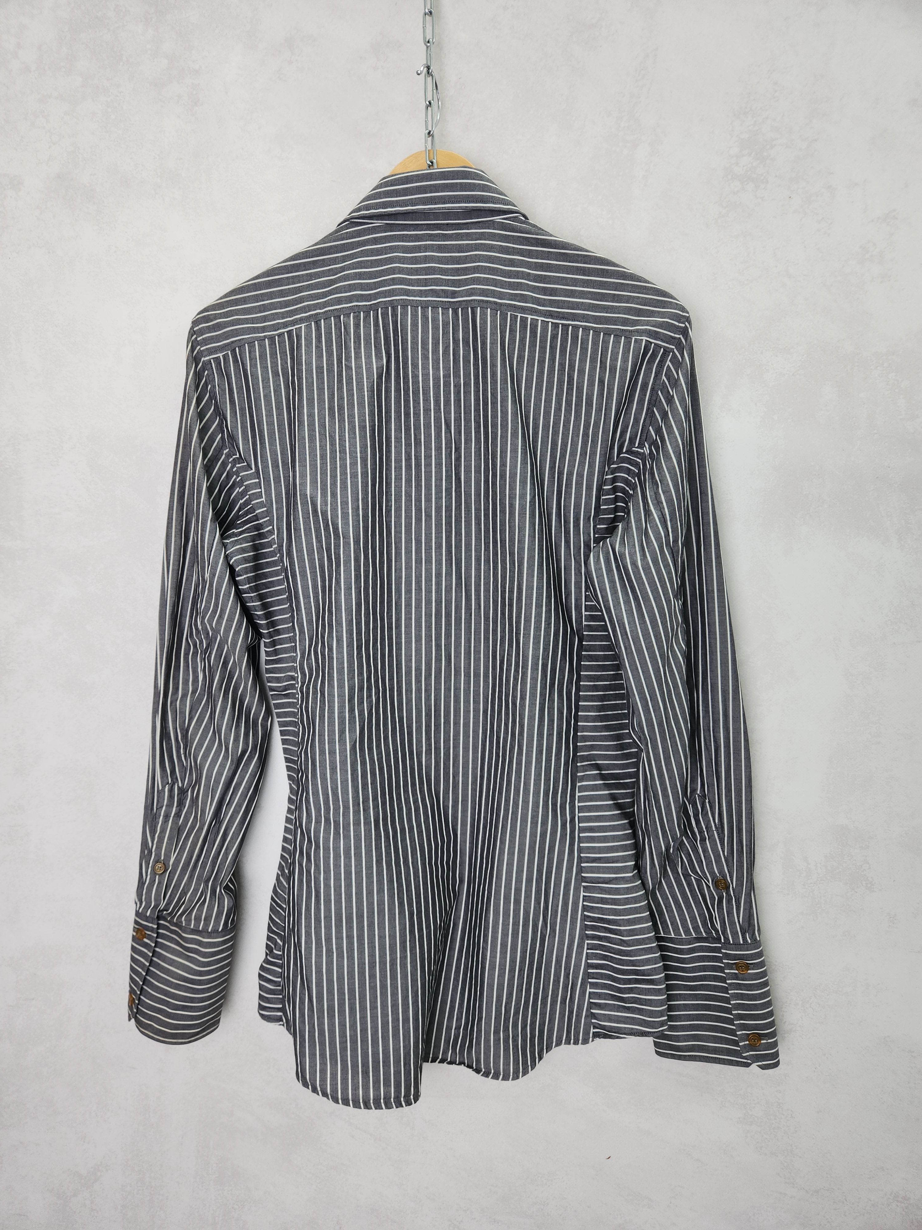 Vivienne Westwood Vivienne Westwood Man london stripes shirt button ups Size US L / EU 52-54 / 3 - 9 Thumbnail