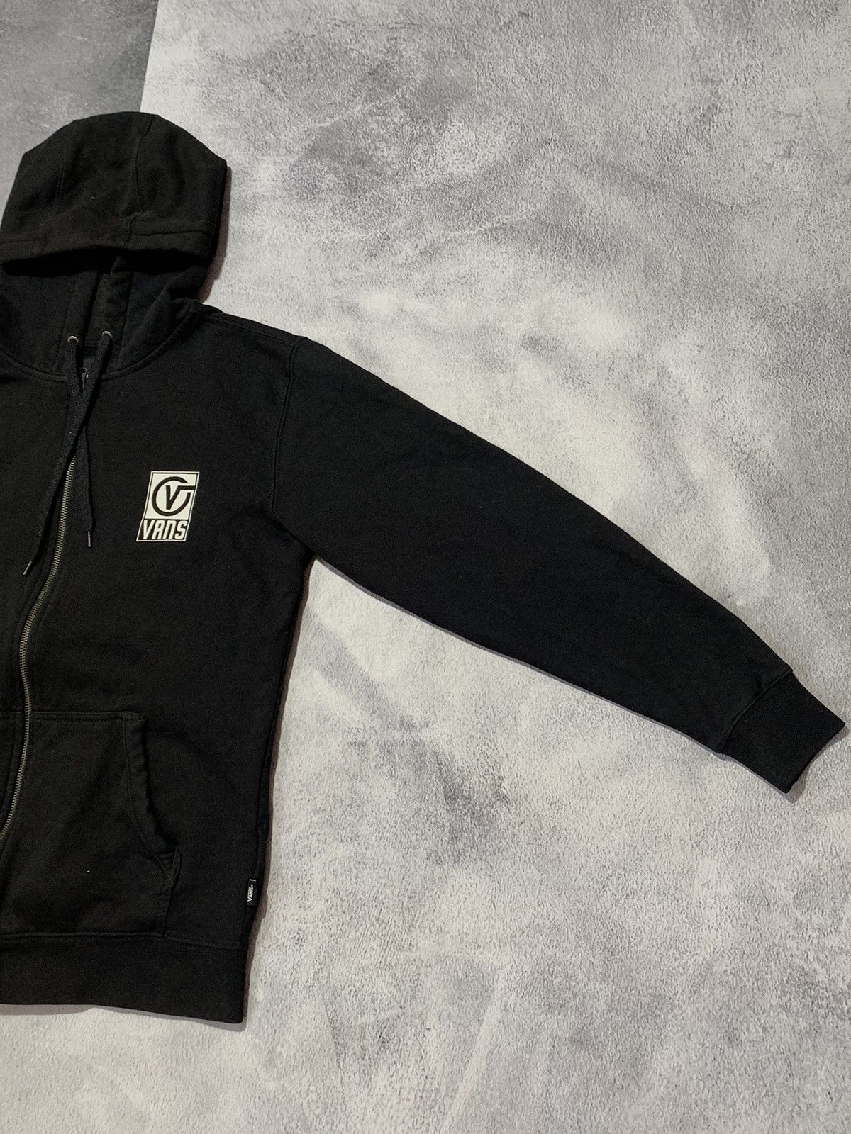 Vans × Vintage Vintage Y2K Vans zip hoodie big logo streetwear size XS Size US XS / EU 42 / 0 - 5 Thumbnail