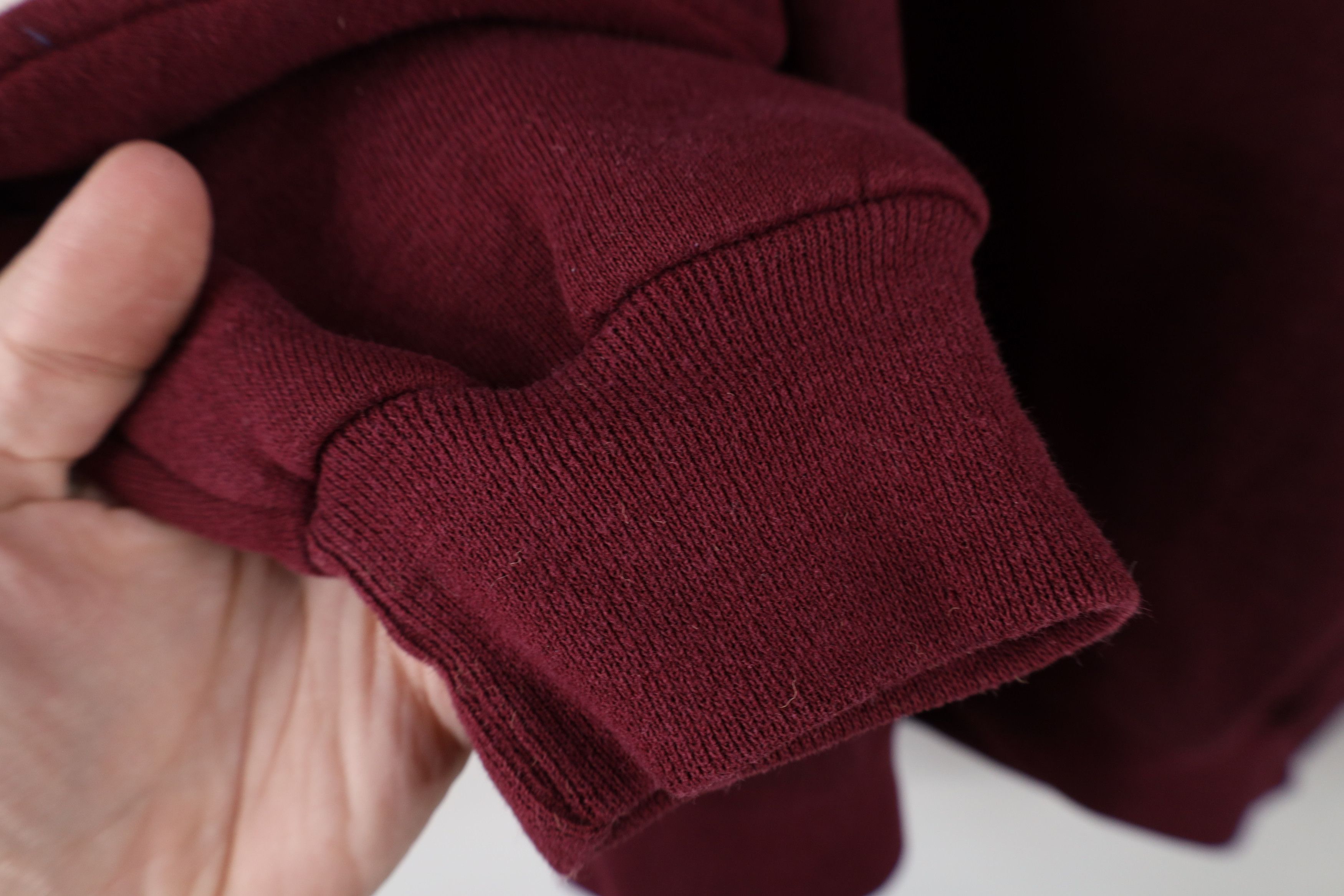 Russell Athletic × Vintage Vintage 90s Russell Athletic Blank Crewneck Sweatshirt Red Size US XL / EU 56 / 4 - 13 Thumbnail