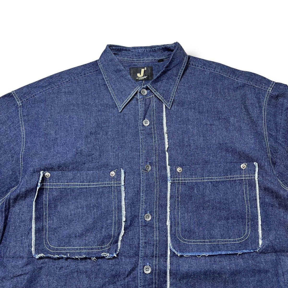 Designer Rare design Mr Junko double pocket button ups shirt Size US L / EU 52-54 / 3 - 3 Thumbnail
