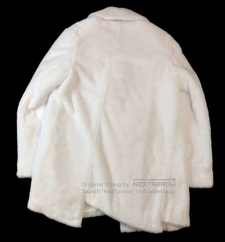 Comme des Garcons Comme des Garcons White Fleece Coat Size M / US 6-8 / IT 42-44 - 2 Thumbnail