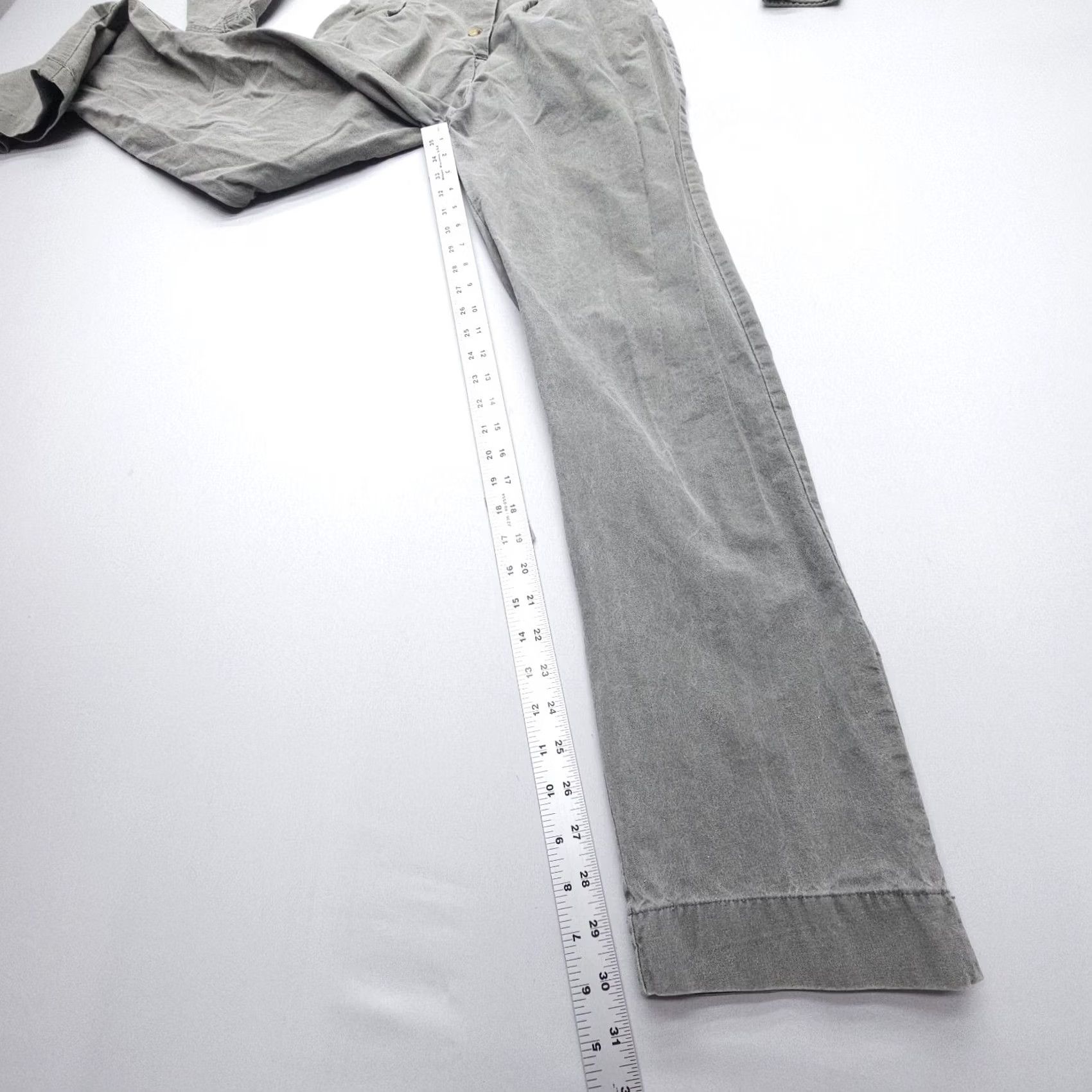 Banana Republic VINTAGE Banana Republic Jumpsuit Shirt One-Piece Women S Green 100% Cotton Safari 70s 80s Regular Size 28" / US 6 / IT 42 - 6 Thumbnail