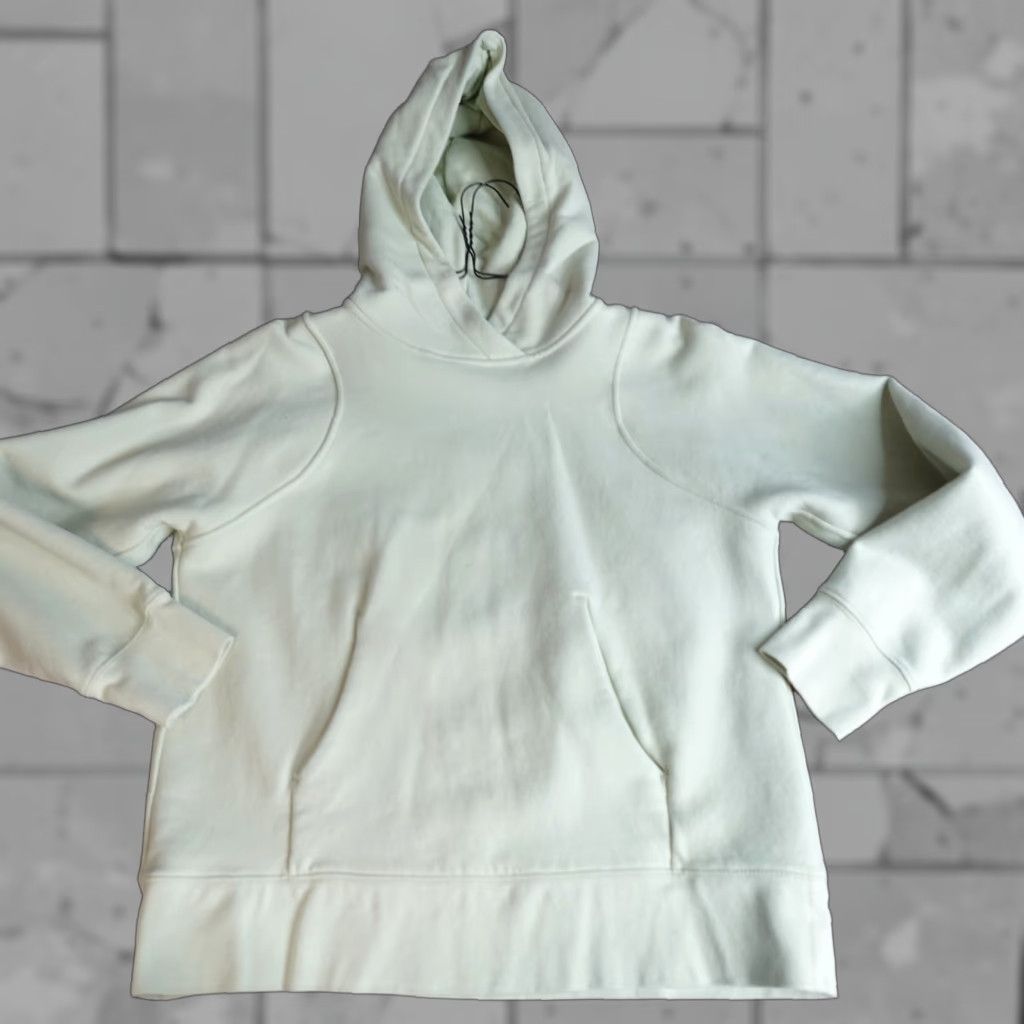 Lululemon Lululemon Womens Sweatshirt Small / 6 Green Loungeful Hoodie Creamy Mint LW3FCDS Size S / US 4 / IT 40 - 1 Thumbnail