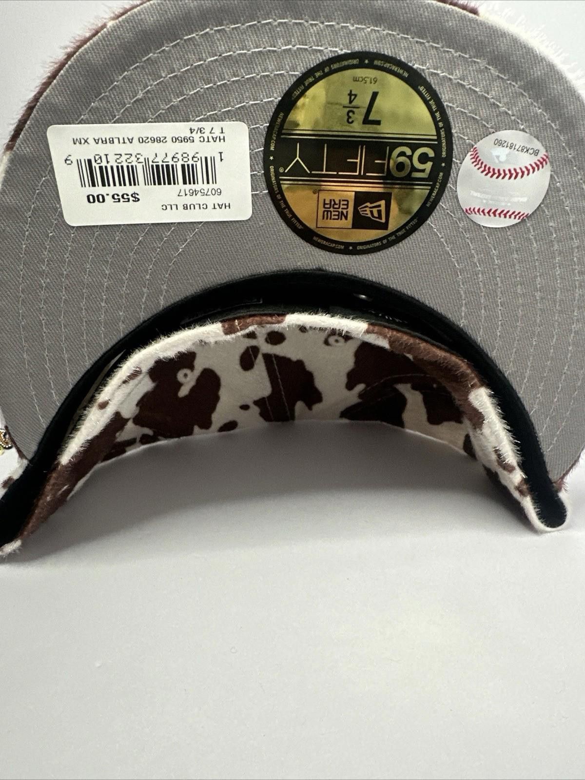 New Era Hat Club New Era 59Fifty 7 3/4 Atlanta Braves Cattle Pack Size ONE SIZE - 3 Thumbnail