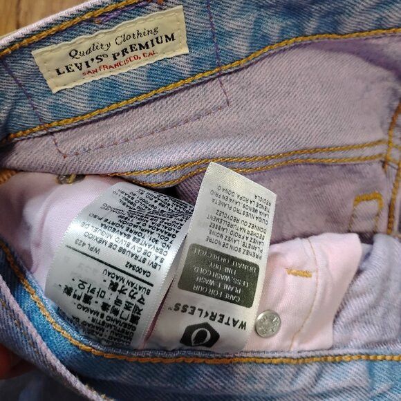 Levi's Levi's Premium 501 Big E Denim Blue Jeans 27x32 Size US 27 - 5 Thumbnail