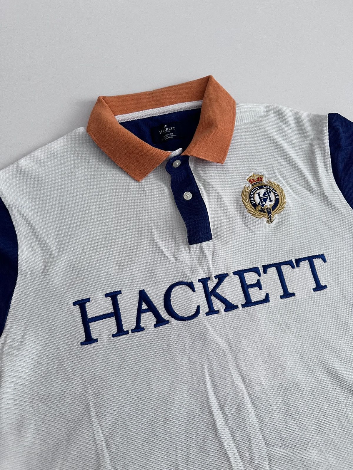 Hackett Hackett London Regular Size T-Shirts for Men XXL Size US XXL / EU 58 / 5 - 5 Thumbnail