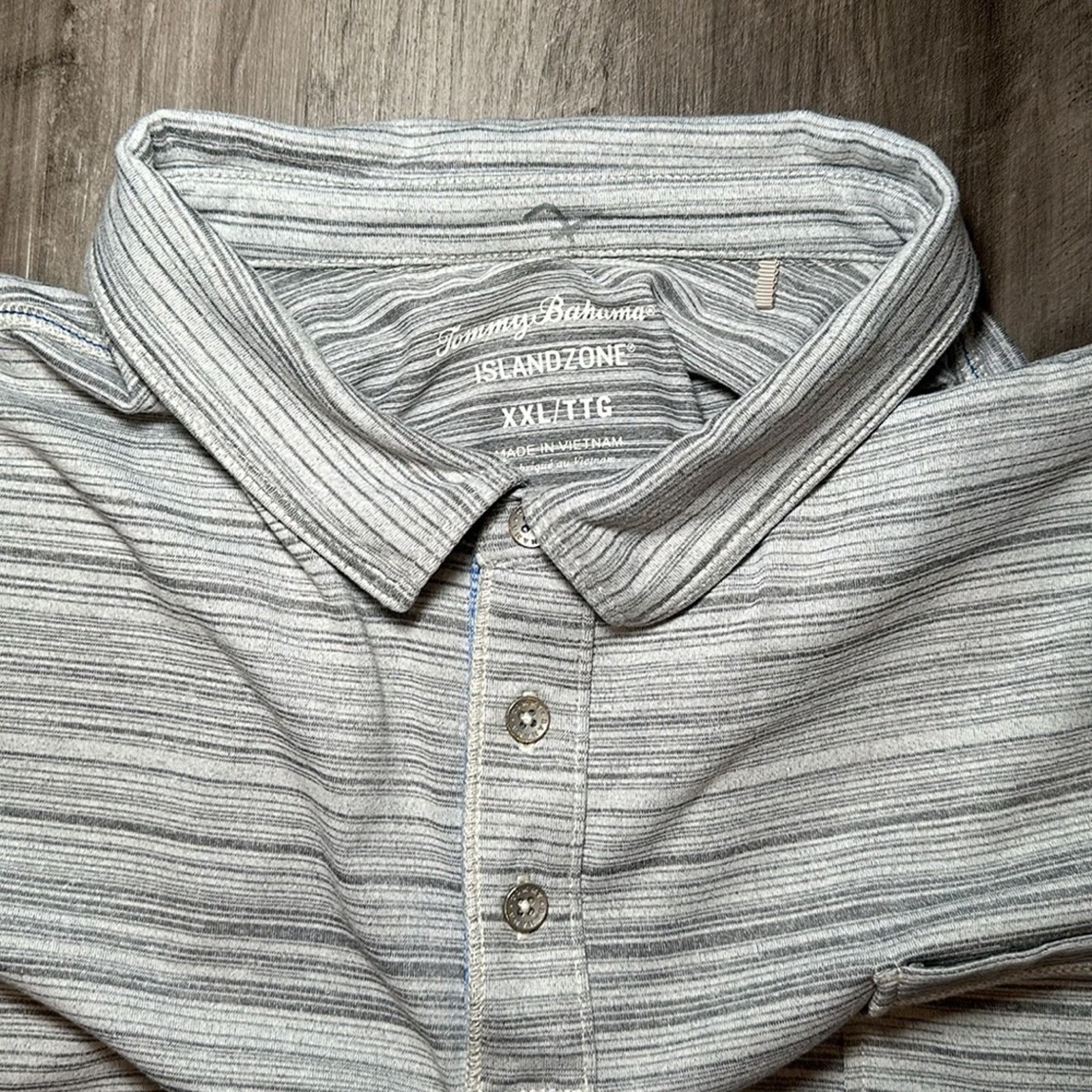 Tommy Bahama Tommy Bahama Island Zone Stretch Polo - 2XL Size US XXL / EU 58 / 5 - 7 Thumbnail