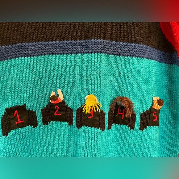 Vintage Vintage Raquel’s Collection Sweater Size M / US 6-8 / IT 42-44 - 4 Thumbnail