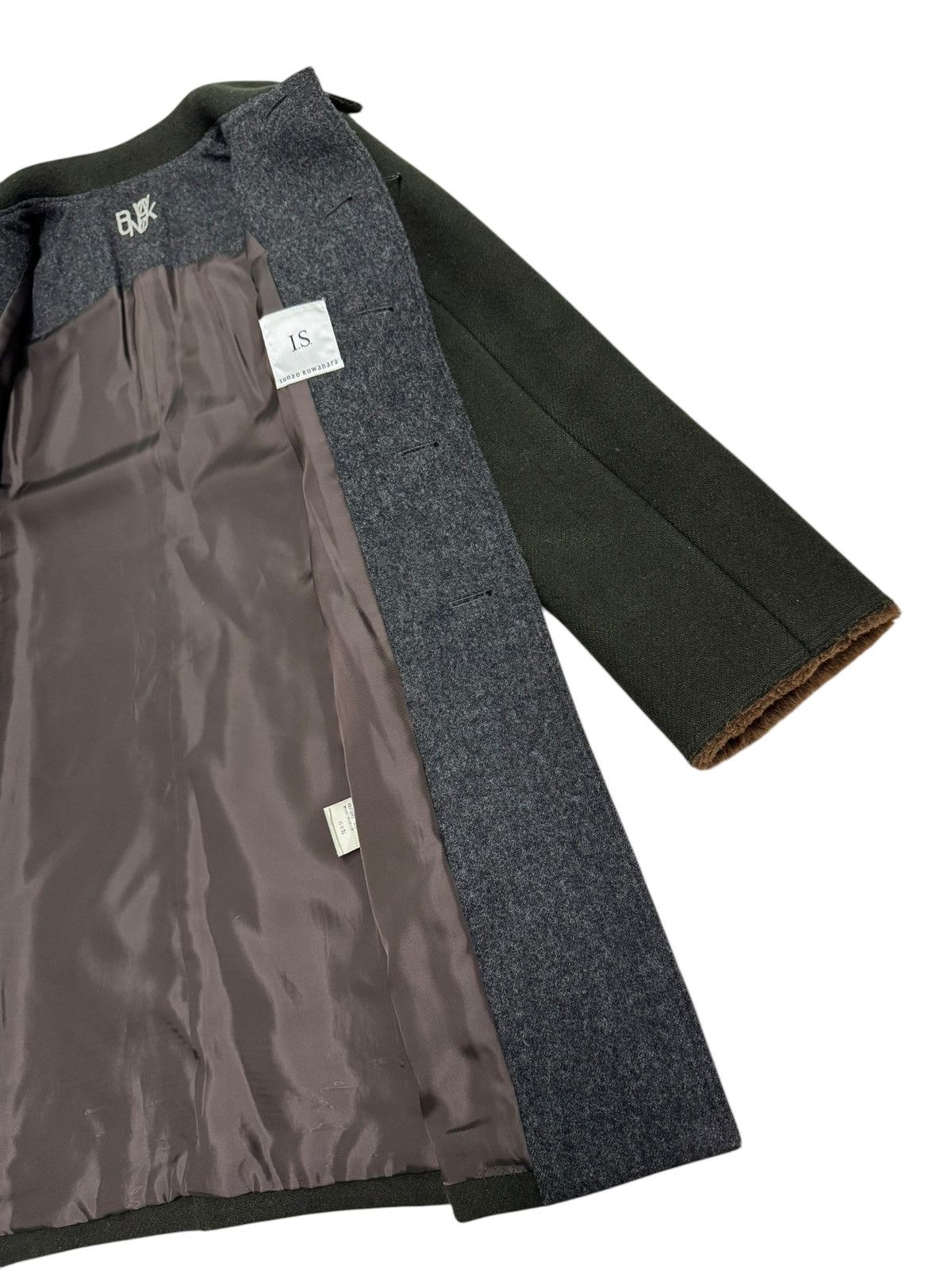 Issey Miyake Vintage Issey Miyake X Sunao Kuwahara wool Coat Jacket Size US S / EU 44-46 / 1 - 10 Thumbnail