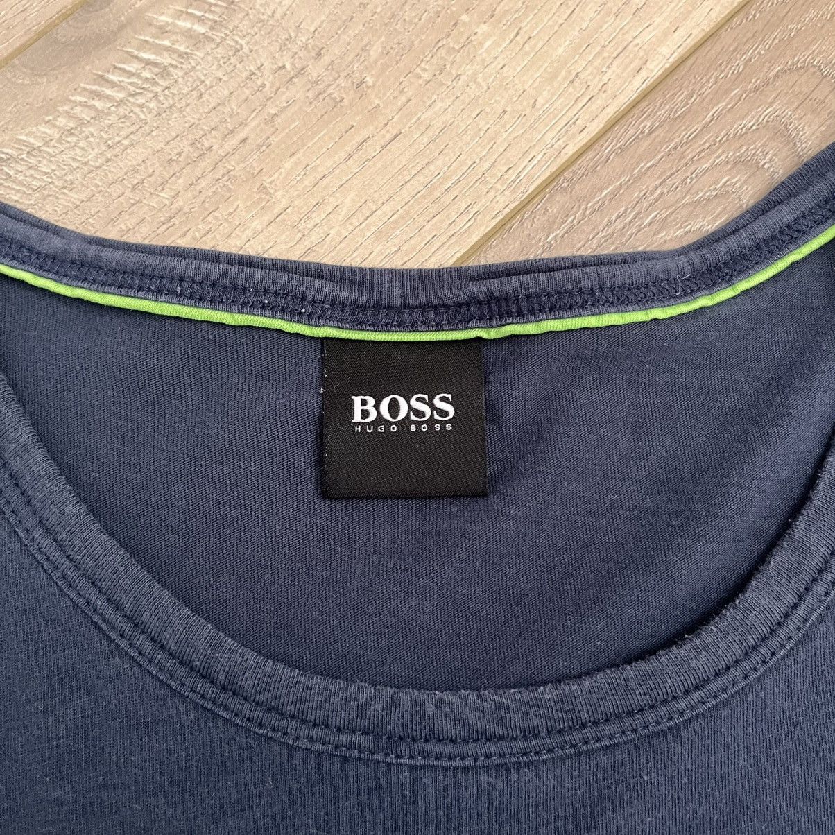 Hugo Boss Hugo Boss Navy Teebo Logo T Shirt Size US XXL / EU 58 / 5 - 3 Thumbnail