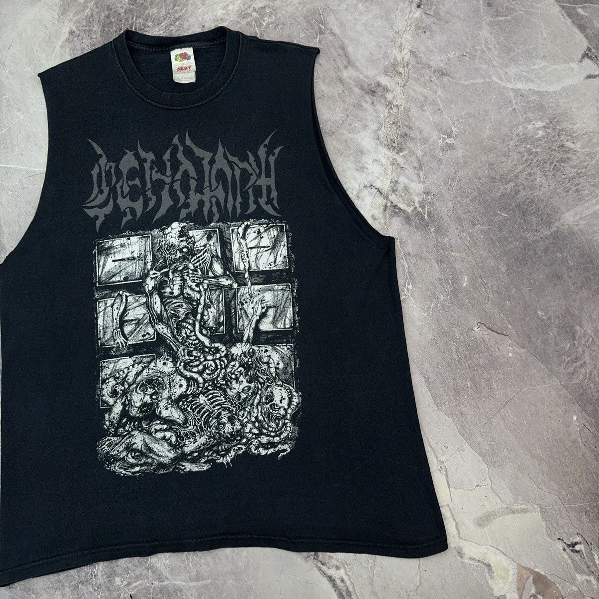 Band Tees × Vintage Vintage Cenotaph 90s T shirt Metal Rock Music Sleeveless XL Size US XL / EU 56 / 4 - 4 Thumbnail