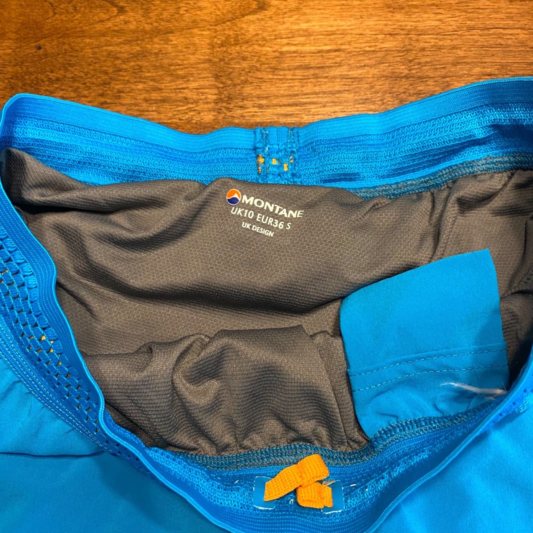 Montane Montane Shorts Womens UK 10 (S) Blue Hiking Trail VIA Trail Series Outdoor Lined Size 28" / US 6 / IT 42 - 5 Thumbnail