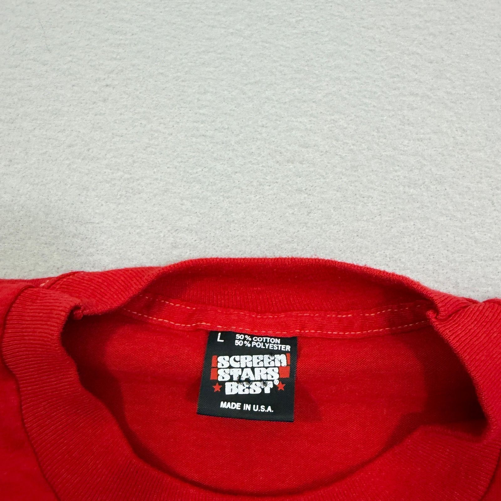 Vintage Vintage Sports Creek Raceway Shirt Men Large Red 1987 Size US L / EU 52-54 / 3 - 5 Thumbnail