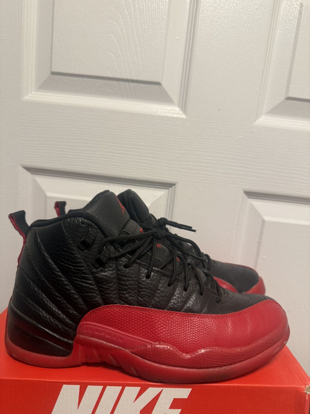 Jordan Brand Jordan 12 flu game 12s 🤒🤧 size 9 good condiiton Size US 9 / EU 42 - 3 Thumbnail
