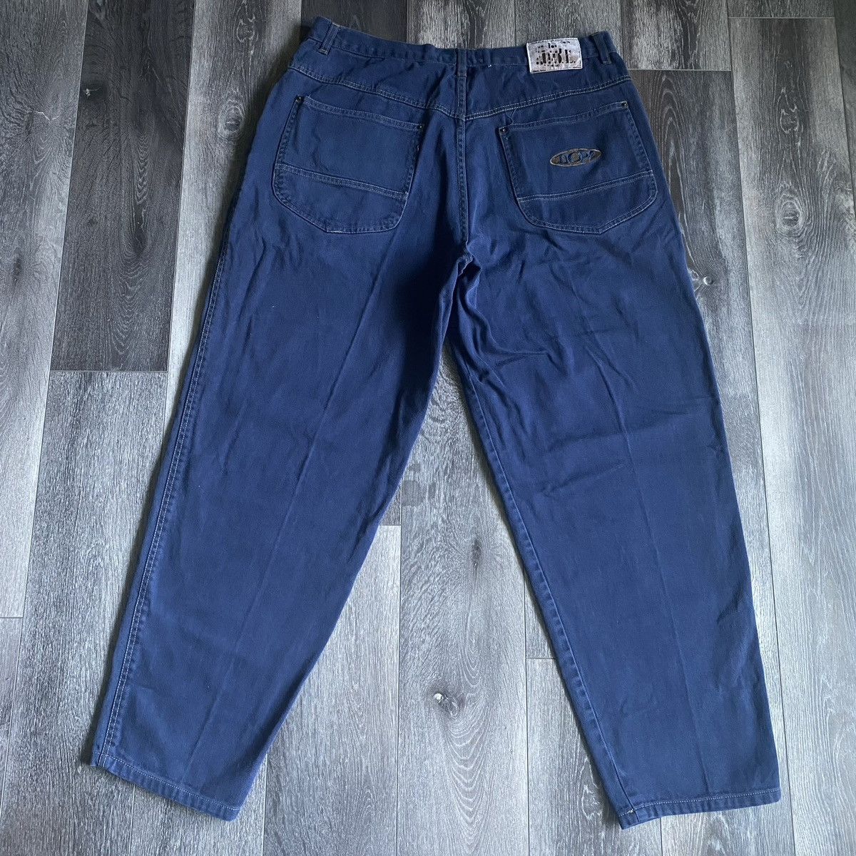 Vintage Vintage 1990s Dope Jeans Front Pocket Rap Denim Jeans 38x32 Size US 38 / EU 54 - 3 Thumbnail