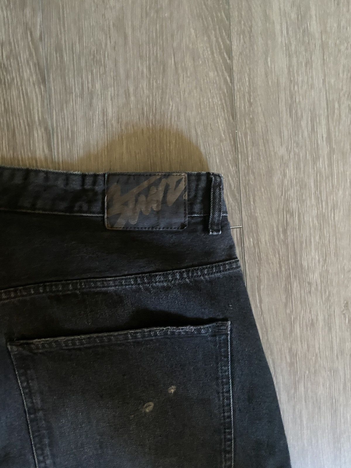 Pull & Bear Baggy Black Denim Jeans Jnco Pull and Bear Baggy Size US 36 / EU 52 - 4 Thumbnail
