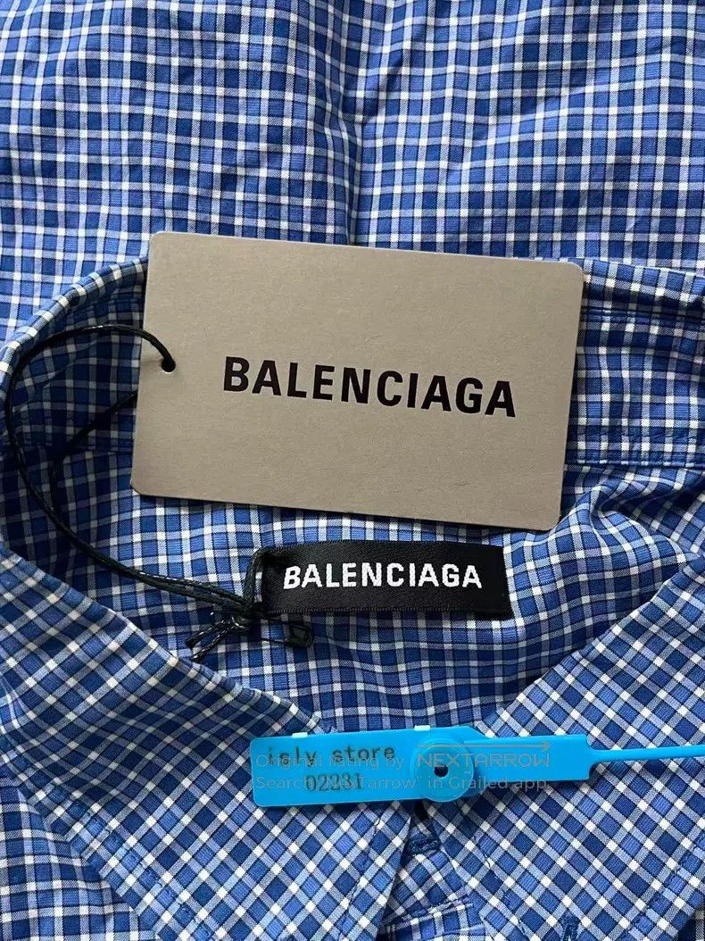 Balenciaga Balenciaga Striped Love Heart Embroidered Pattern Long Sle Size US XXS / EU 40 - 5 Thumbnail