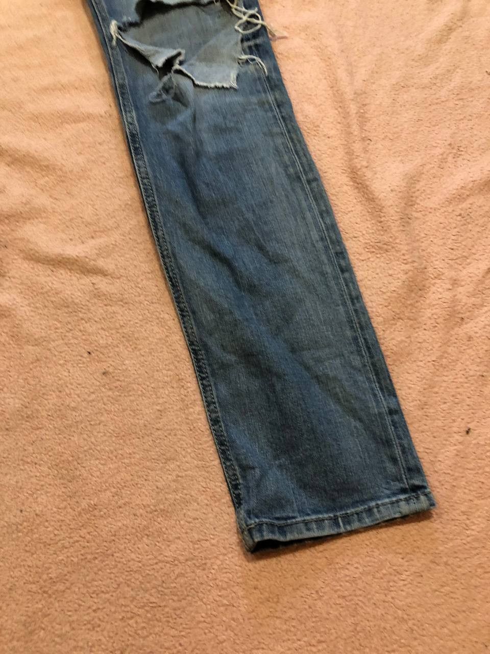 Diesel vintage blue jeans Diesel crazy Y2K size 33 streetwear Size US 33 - 21 Thumbnail
