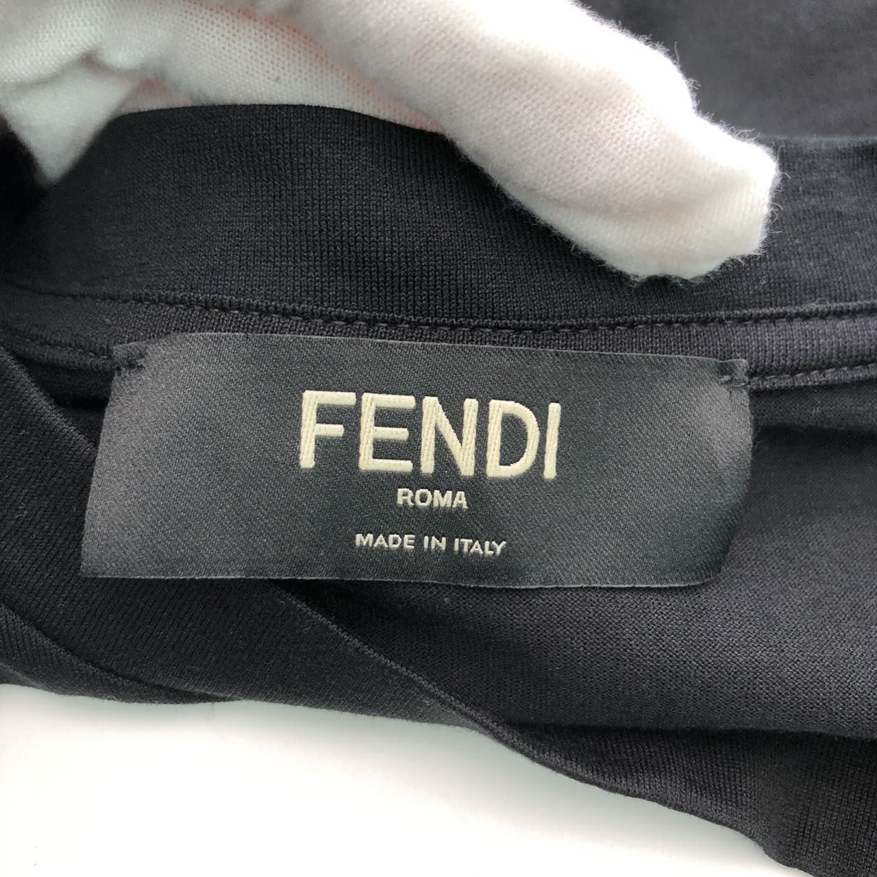 Fendi Fendi Logo Letter Print Casual Short Sleeve T-shirt K26WX Size US L / EU 52-54 / 3 - 5 Thumbnail