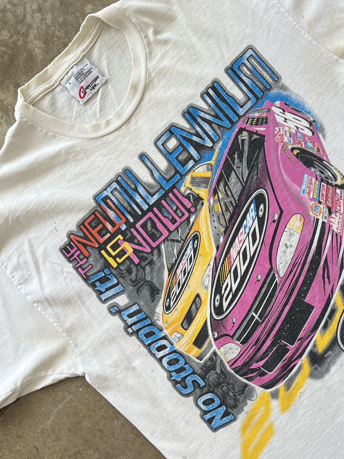 NASCAR Vintage NASCAR 2000 New Millennium Tee Large Size US L / EU 52-54 / 3 - 1 Thumbnail