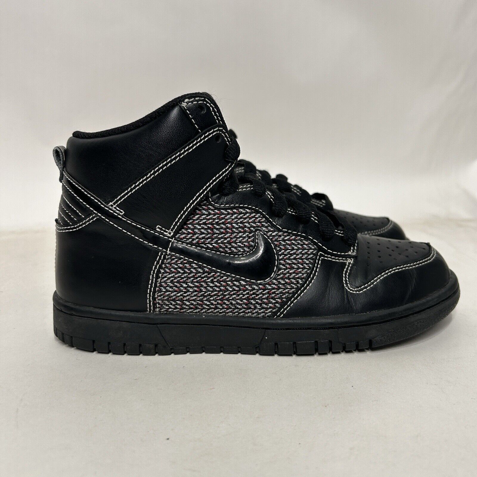 Nike Nike Dunk High WMNS “Tweed Herringbone” 2024 Size US 7 / IT 37 - 4 Thumbnail