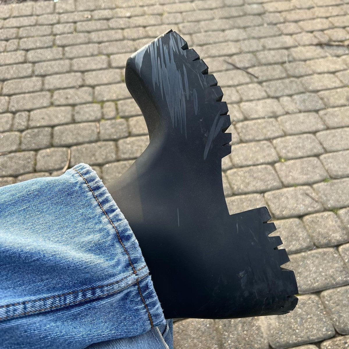 Balenciaga Balenciaga Trooper Rubber Boot (Women) Size US 7 / IT 37 - 2 Thumbnail