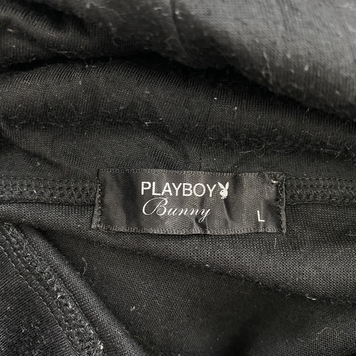 Playboy × Vintage Vintage PLAYBOY BUNNY Small Embroidered Logo Oversize Black Size US L / EU 52-54 / 3 - 4 Thumbnail