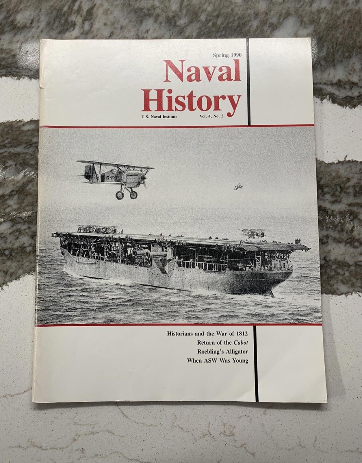 Designer Naval History Magazines US Naval Institute 1990-91 Series Size ONE SIZE - 5 Thumbnail