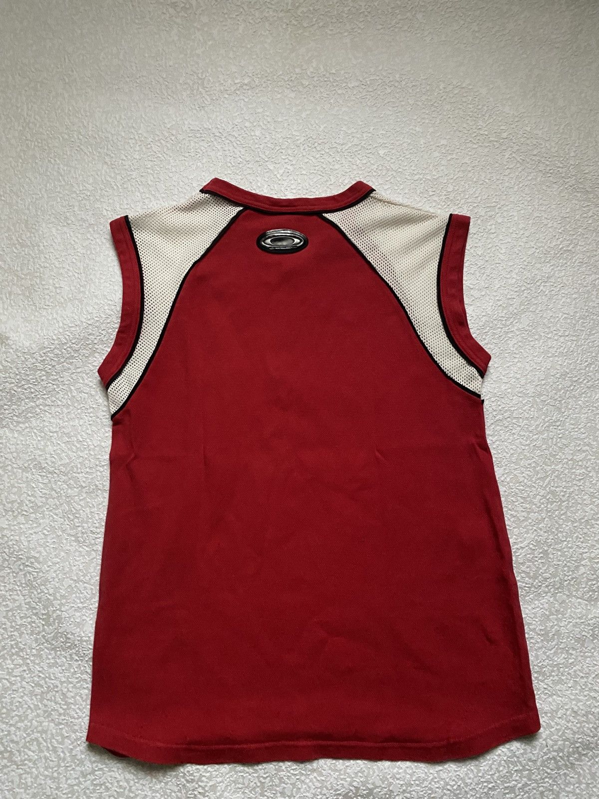 Oakley Y2K Oakley tank top athletic Men’s M. Early 2000s Red USA Size US M / EU 48-50 / 2 - 2 Thumbnail