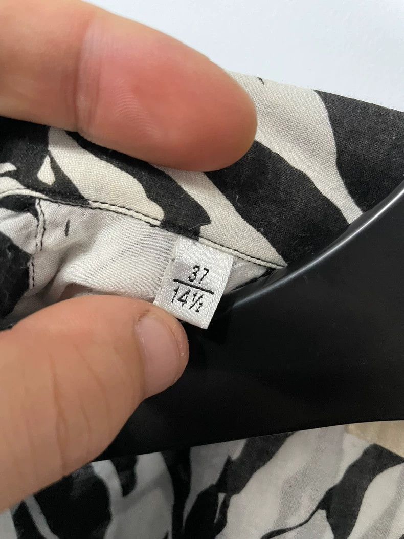 Saint Laurent Paris Saint Laurent Paris Saint Laurent Black and White Shirt-25 Size US M / EU 48-50 / 2 - 4 Thumbnail