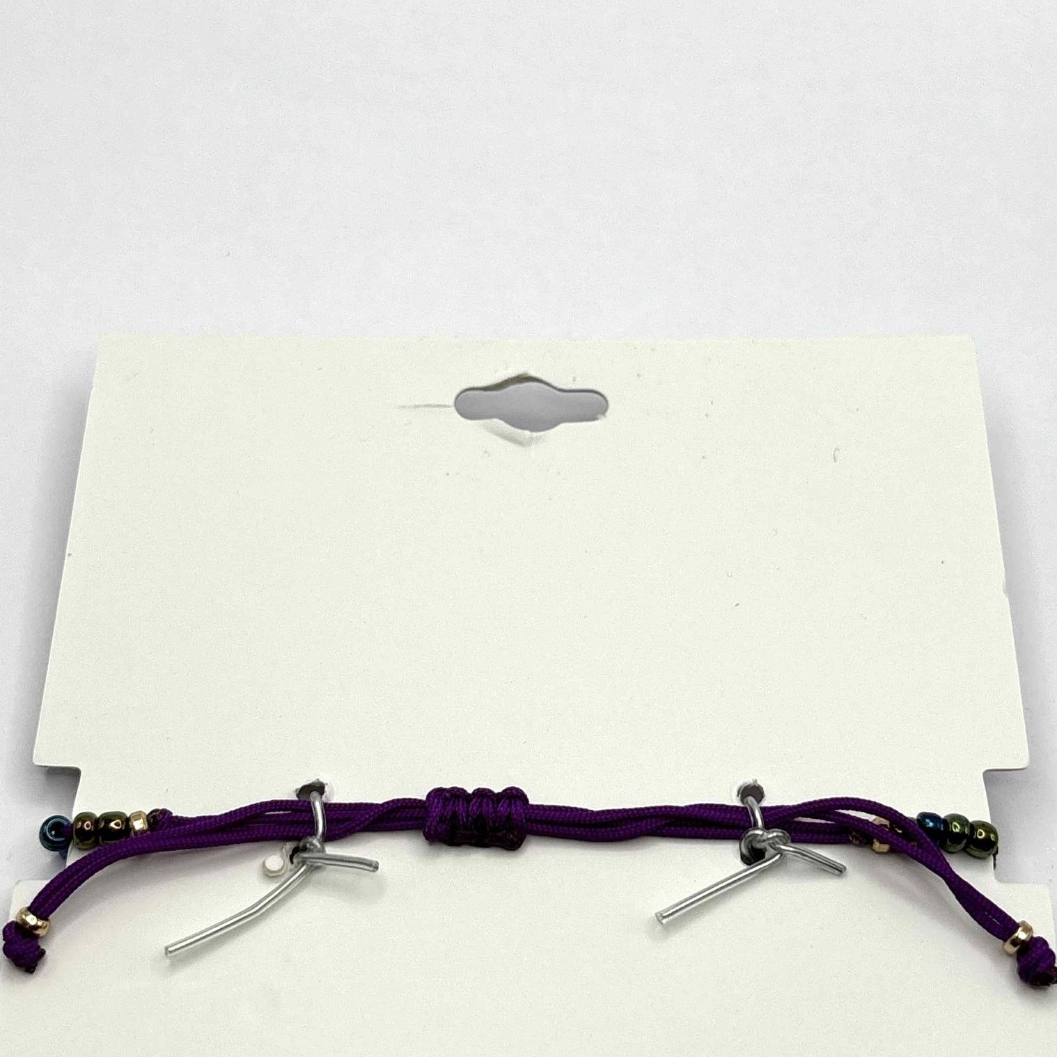 Other Lilac Amethyst Heart Crystal Bracelet Size ONE SIZE - 3 Thumbnail