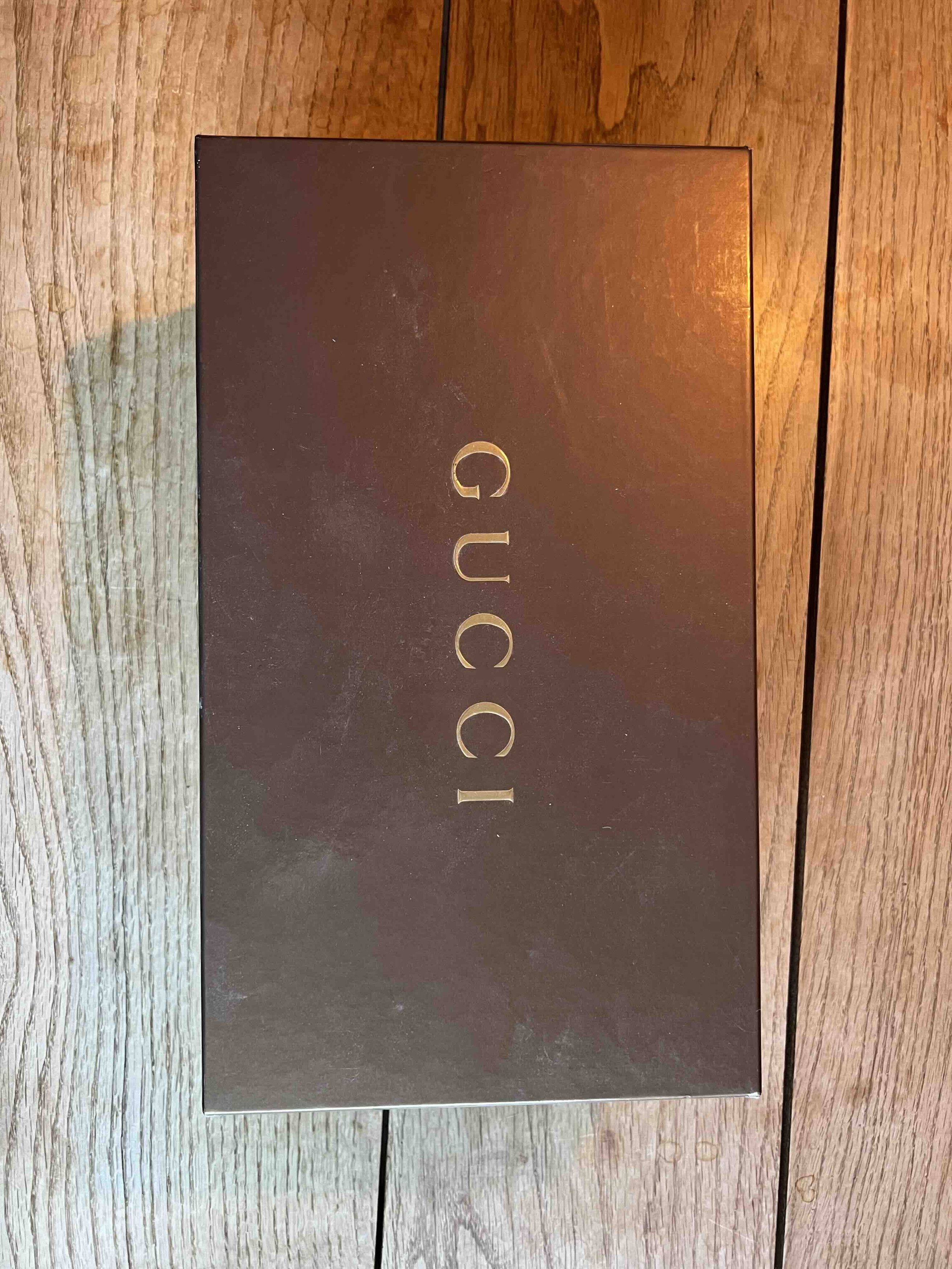 Gucci GUCCI “Quentin” Lace-Up Shoes – Leather – Black/Russet Size US 10 / EU 43 - 9 Thumbnail