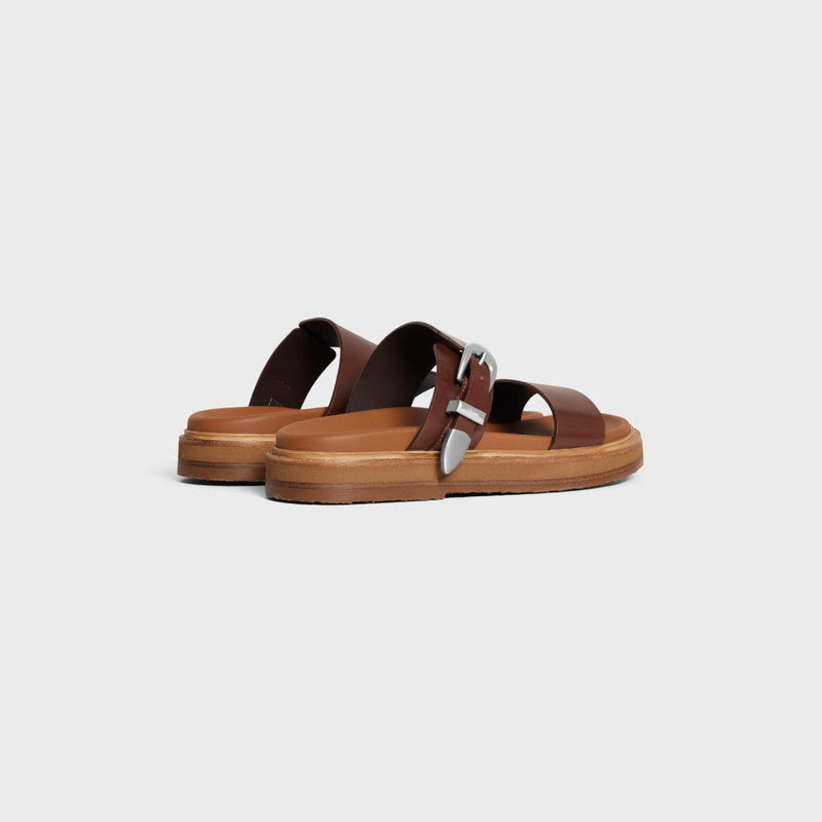 Celine Celine Tippi Leather Mules Size US 6 / EU 39 - 3 Thumbnail