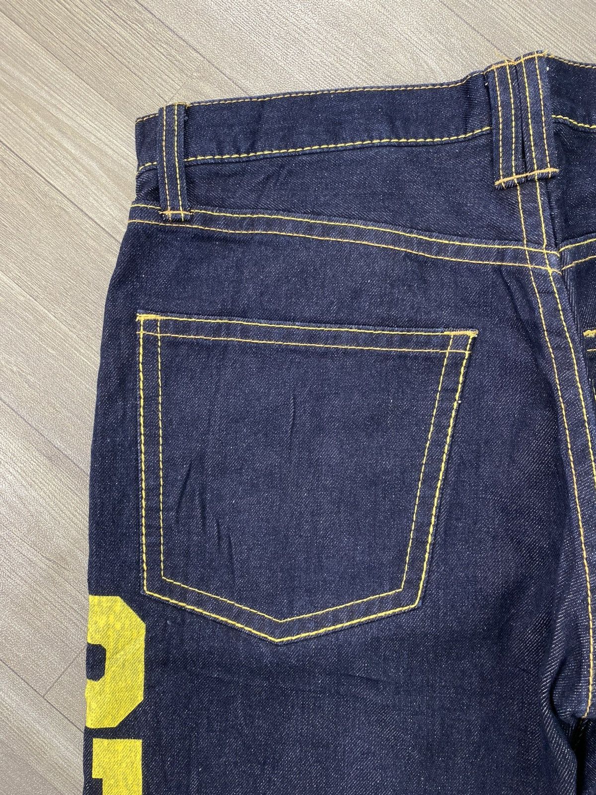 Hysteric Glamour Vintage CoandLu Japan Evisu Style Printed Selvedge Jeans Y2K Size US 34 / EU 50 - 15 Thumbnail