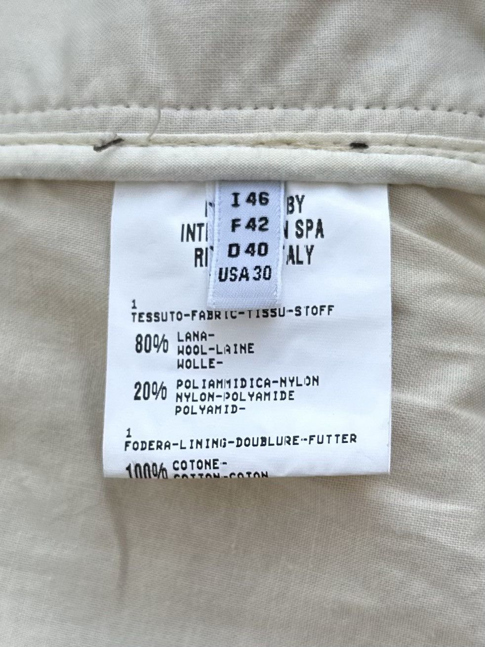 Marithe + Francois Girbaud Marithe Francois Girbaud Jacket Blazer Wool Size US 30 Size M / US 6-8 / IT 42-44 - 9 Thumbnail