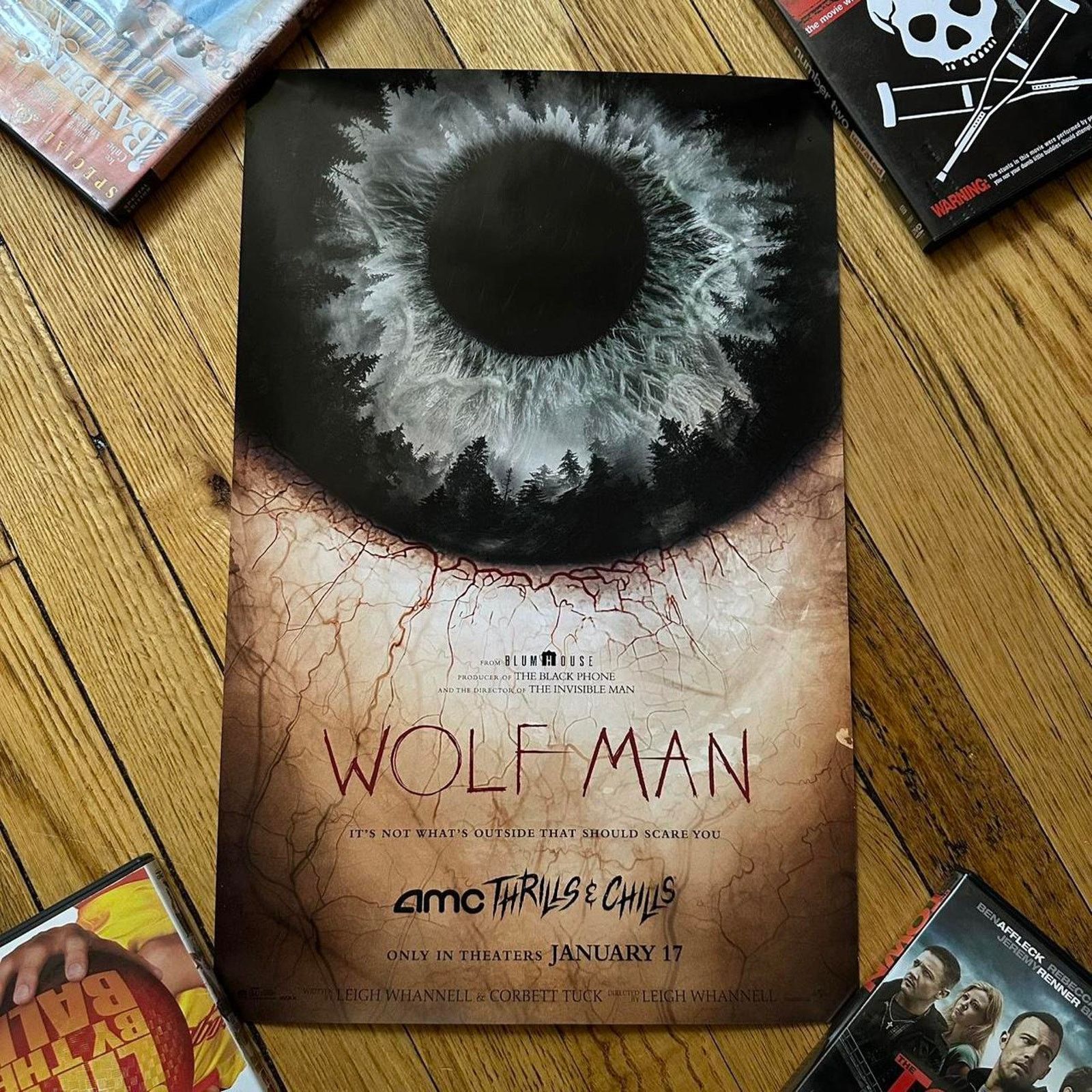Other Wolfman 2025 AMC Horror Movie Promo Promotional Poster Size ONE SIZE - 2 Thumbnail