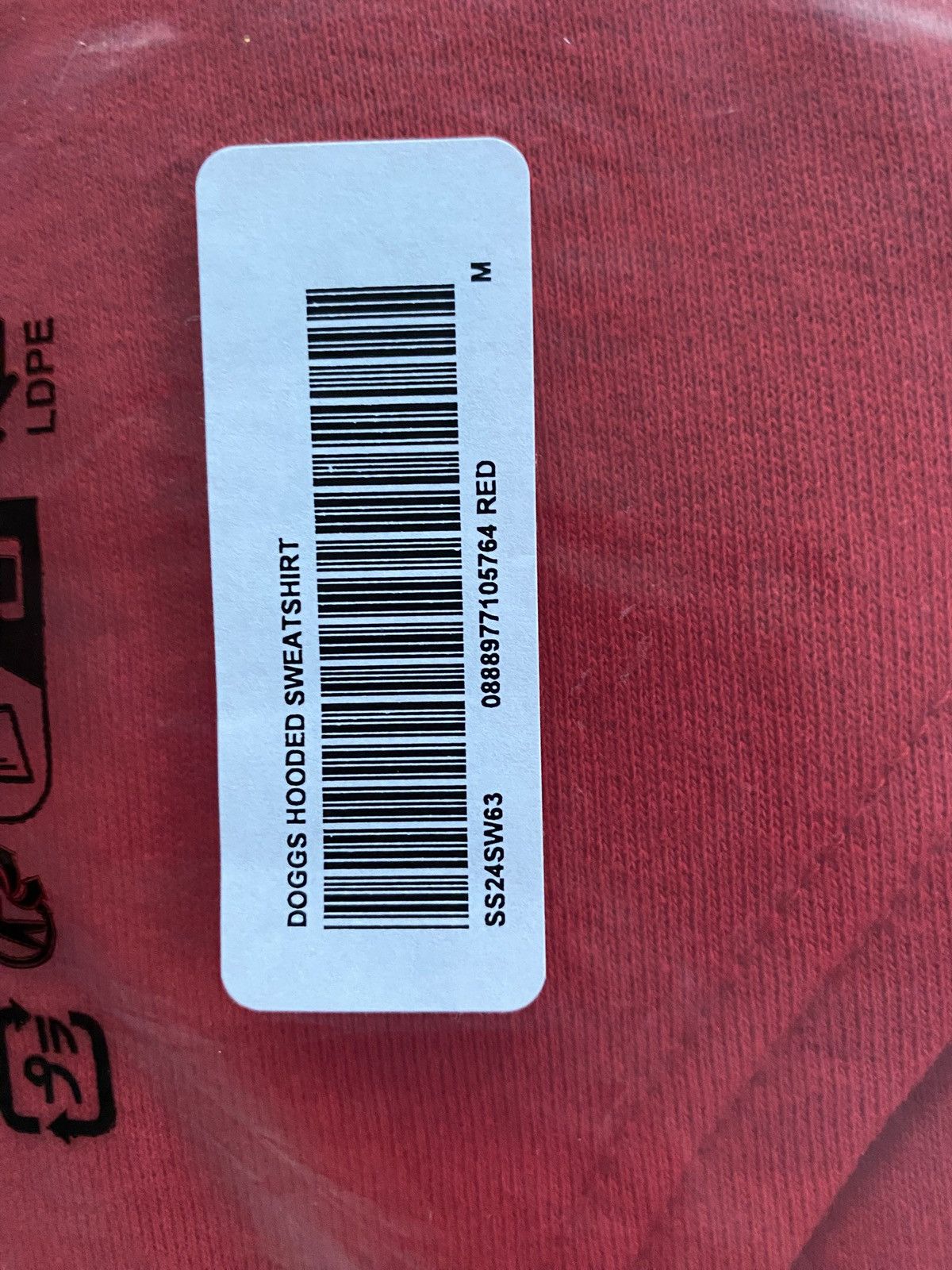 Supreme Red Supreme Doggs Hoodie Size US M / EU 48-50 / 2 - 5 Thumbnail