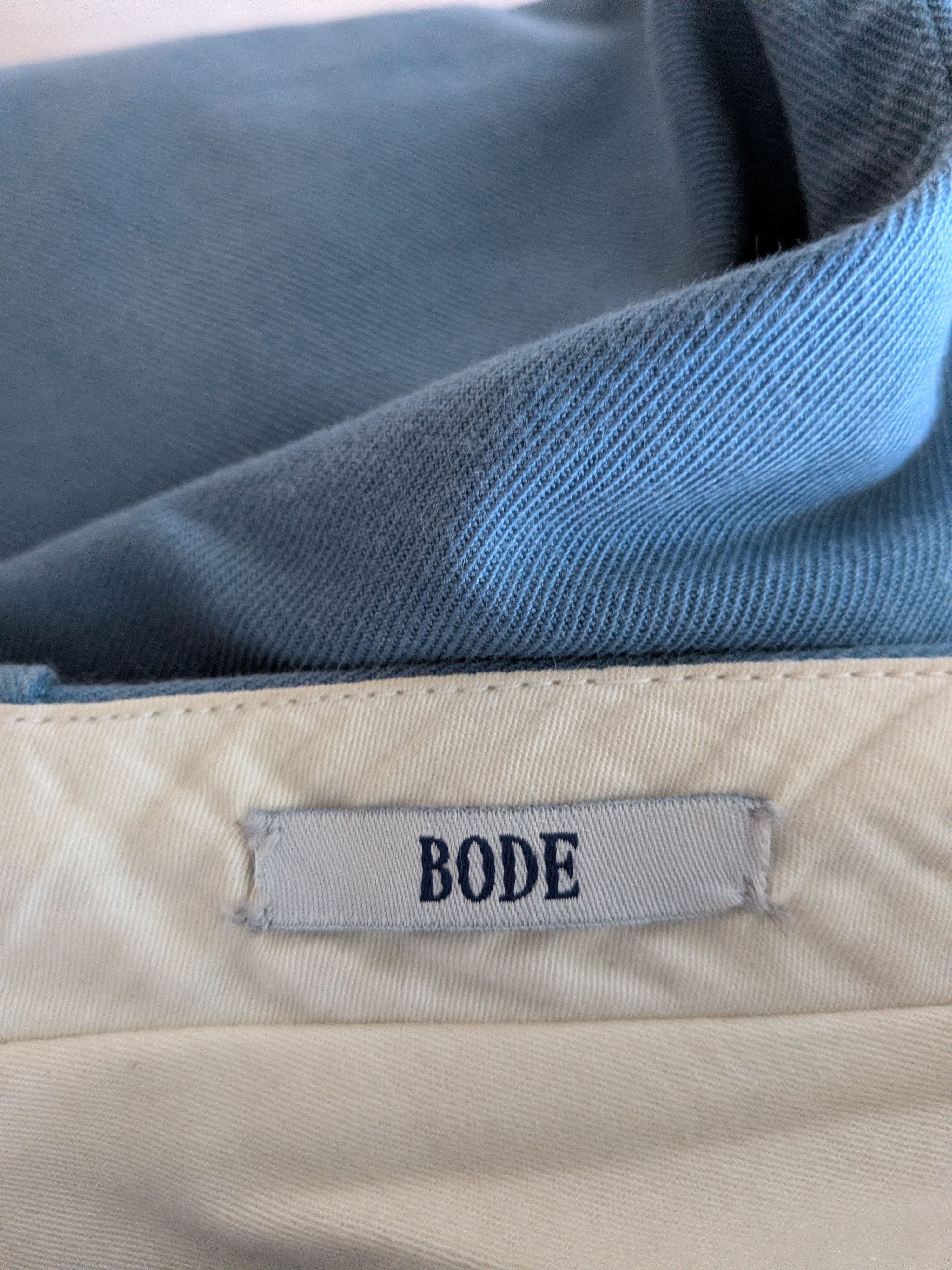Bode Standard Trouser - Storm Blue Size US 33 - 4 Thumbnail