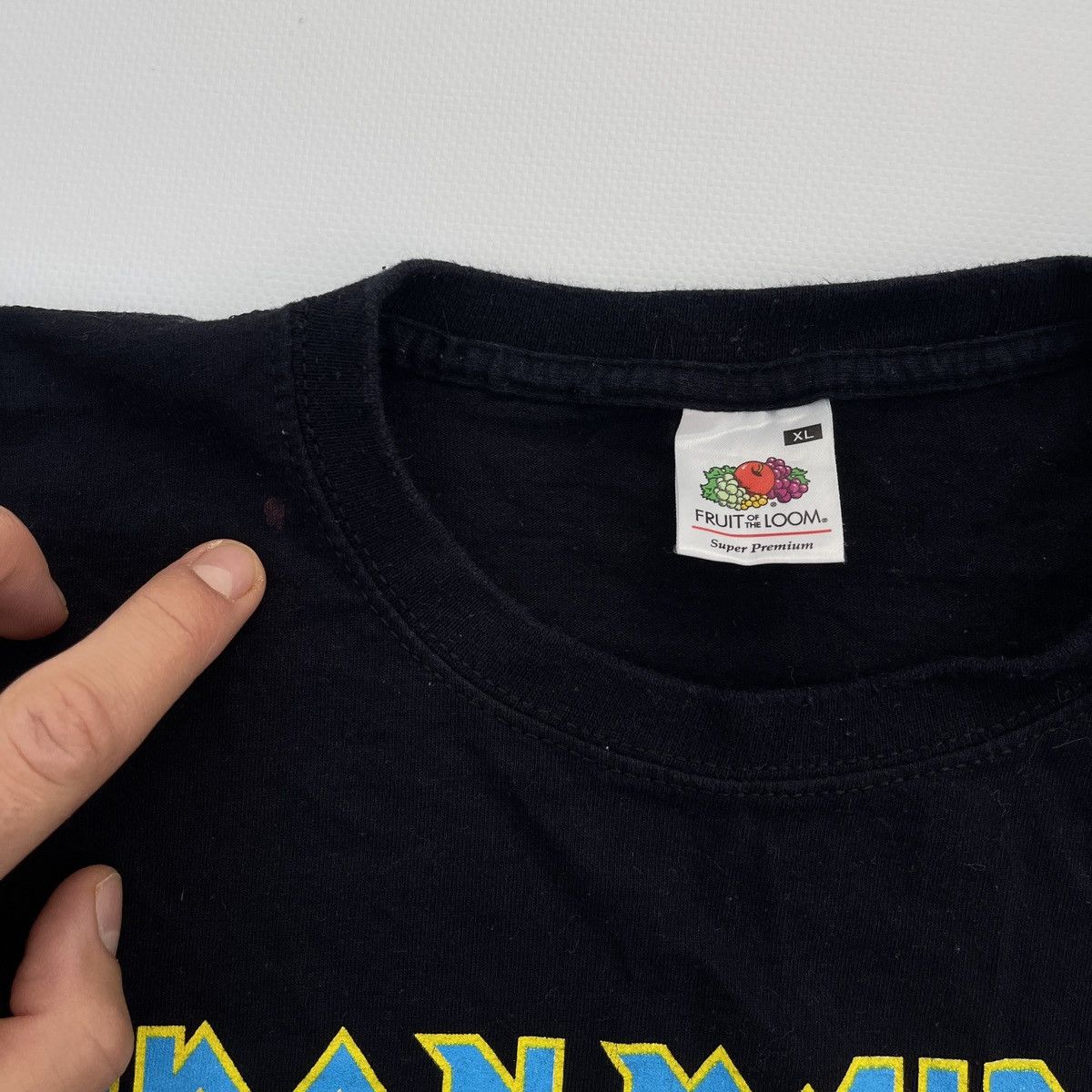 Band Tees × Iron Maiden Iron Maiden 2008 Flight 666 Box Fit Black T Shirt Size US XL / EU 56 / 4 - 10 Thumbnail